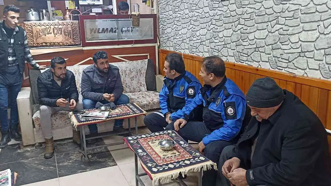 Van polisinden bilgilendirme çalışması
