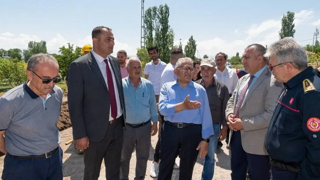 Memduh Büyükkılıç'tan doğal gaz turu