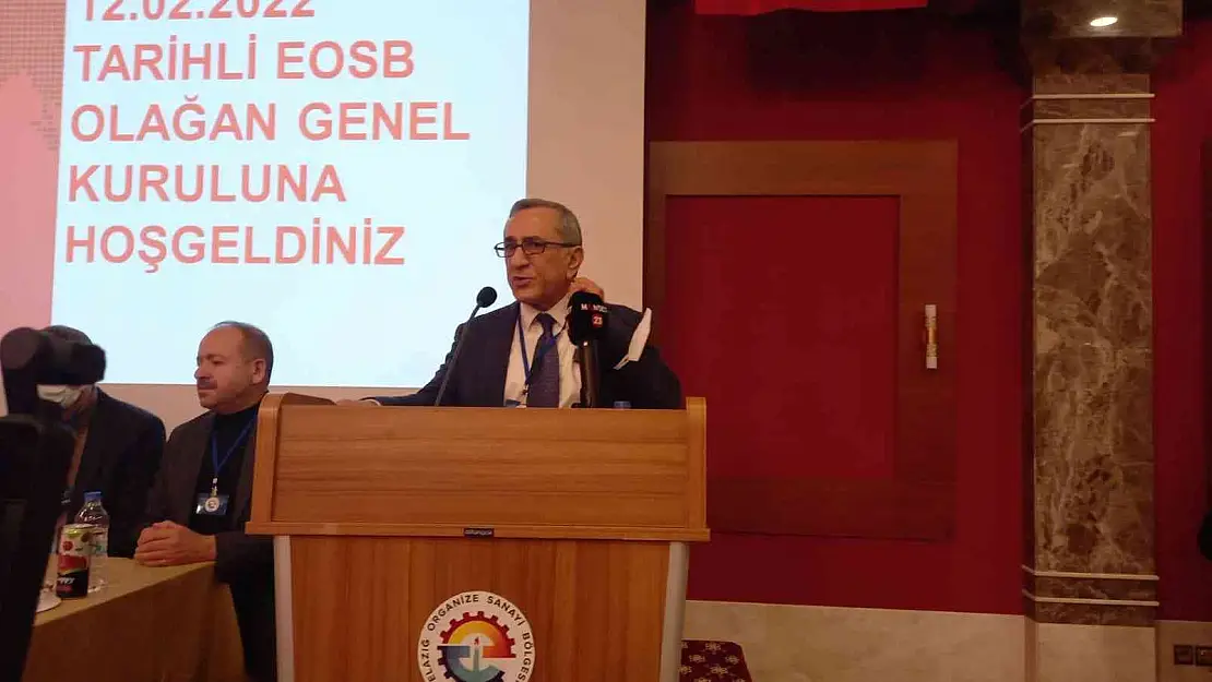 Elazığ OSB'de Başkan Öztürk güven tazeledi
