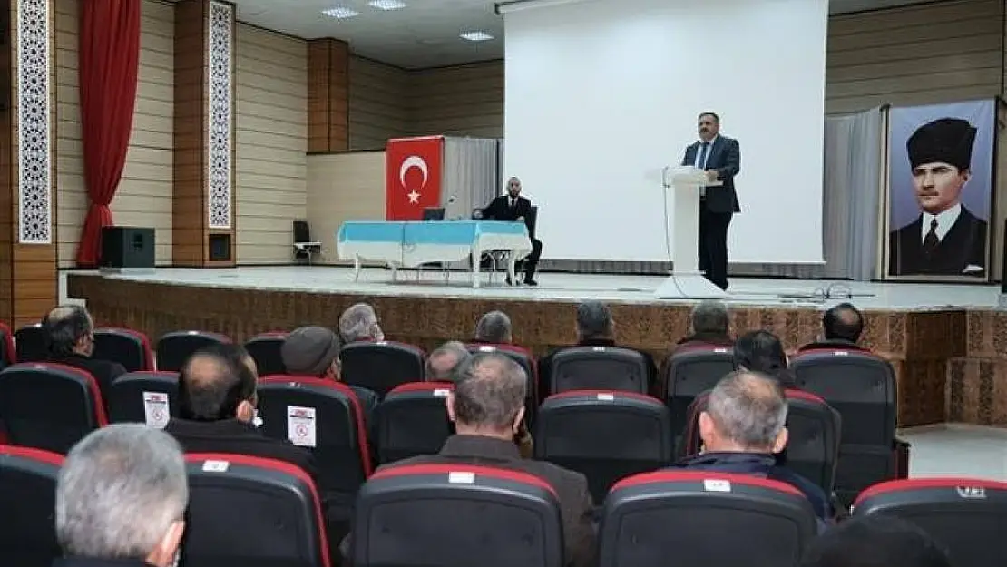 Erzincan'da Şubat ayı mutat personel toplantısı yapıldı
