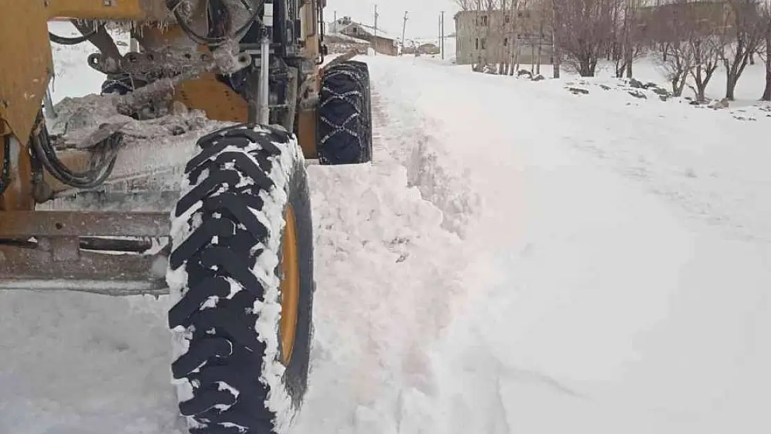 Tuşba Belediyesi'nden karla mücadele çalışması
