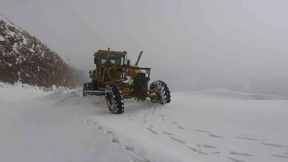 Muş'ta 21 köy yolu ulaşıma kapandı
