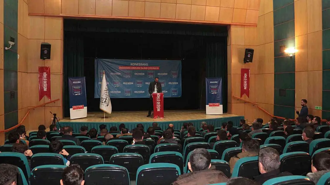 Tatvan'da 'Ekonomik Krizlere İslami Çözümler' konferansı düzenlendi
