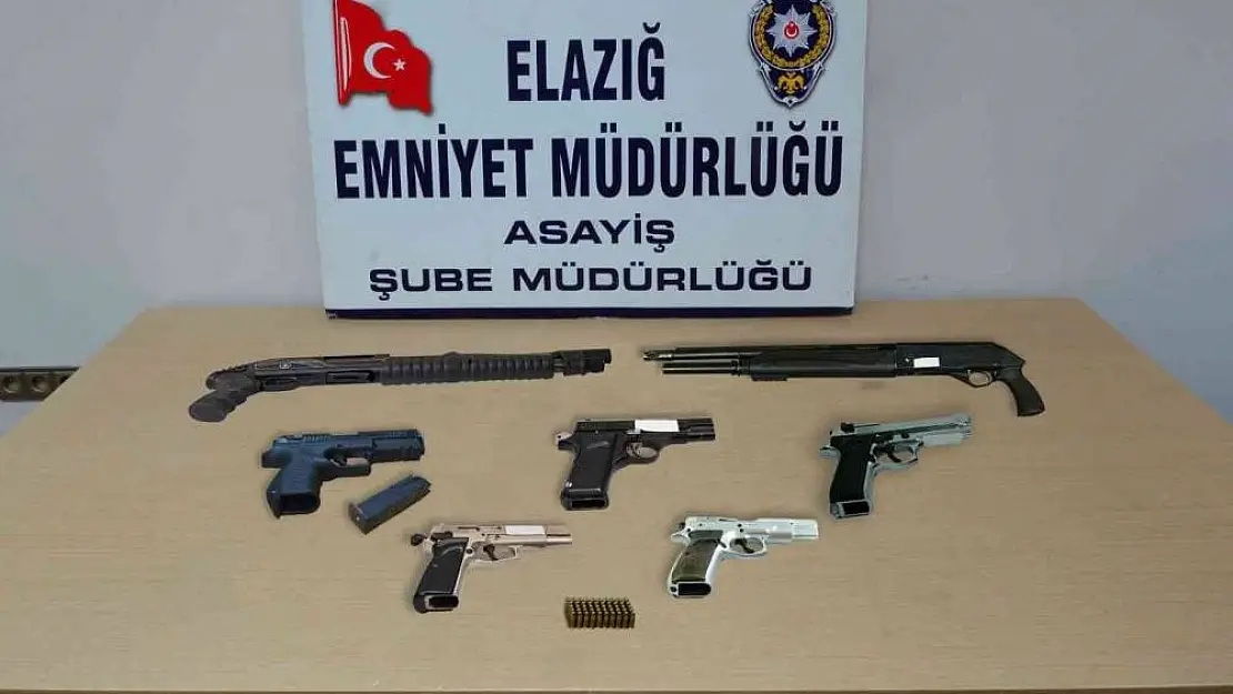 Elazığ'da asayiş ve şok uygulamaları: 19 kişi tutuklandı
