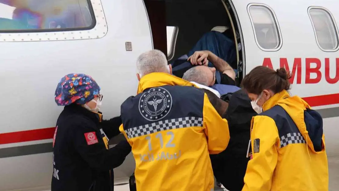 Almanya'da ölüme terk edilen Türk hasta Malatya'ya getirildi

