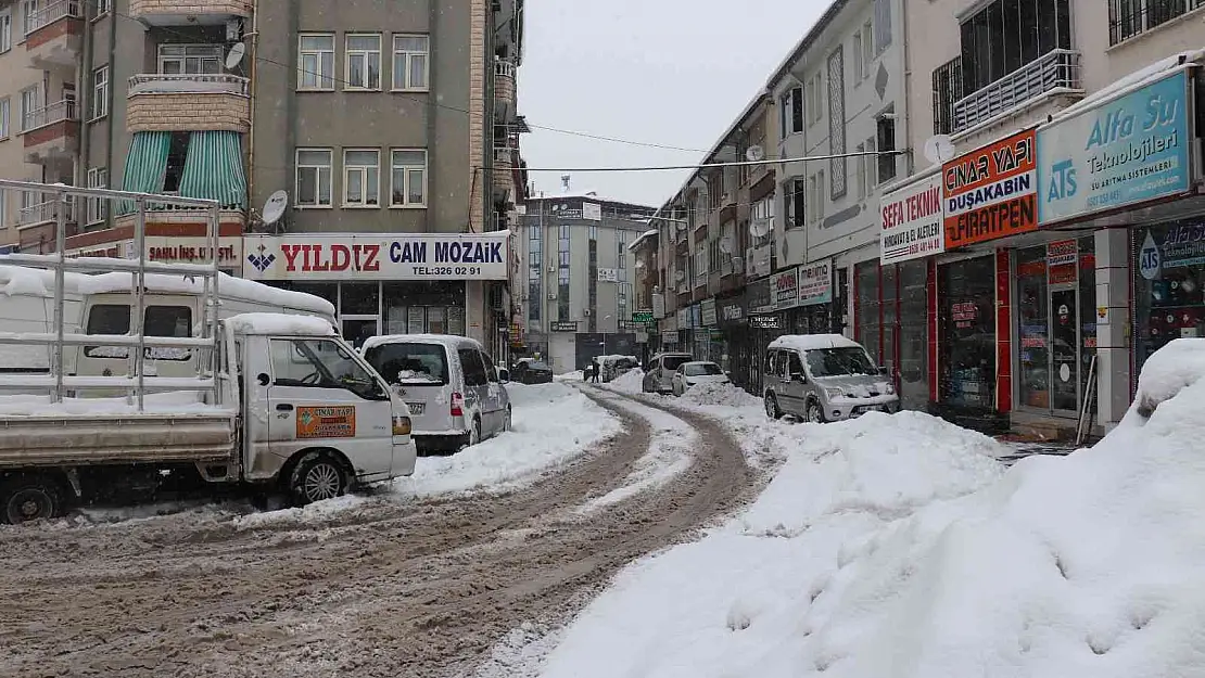 Malatya'da kar yağışı
