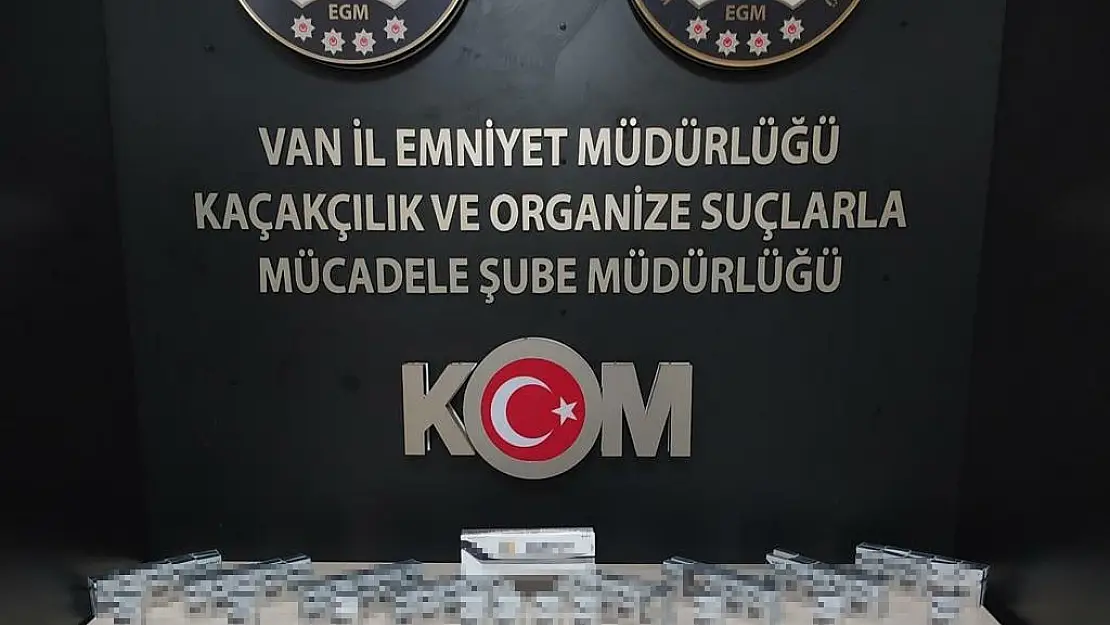 Van'da gümrük kaçakçılığı operasyonu
