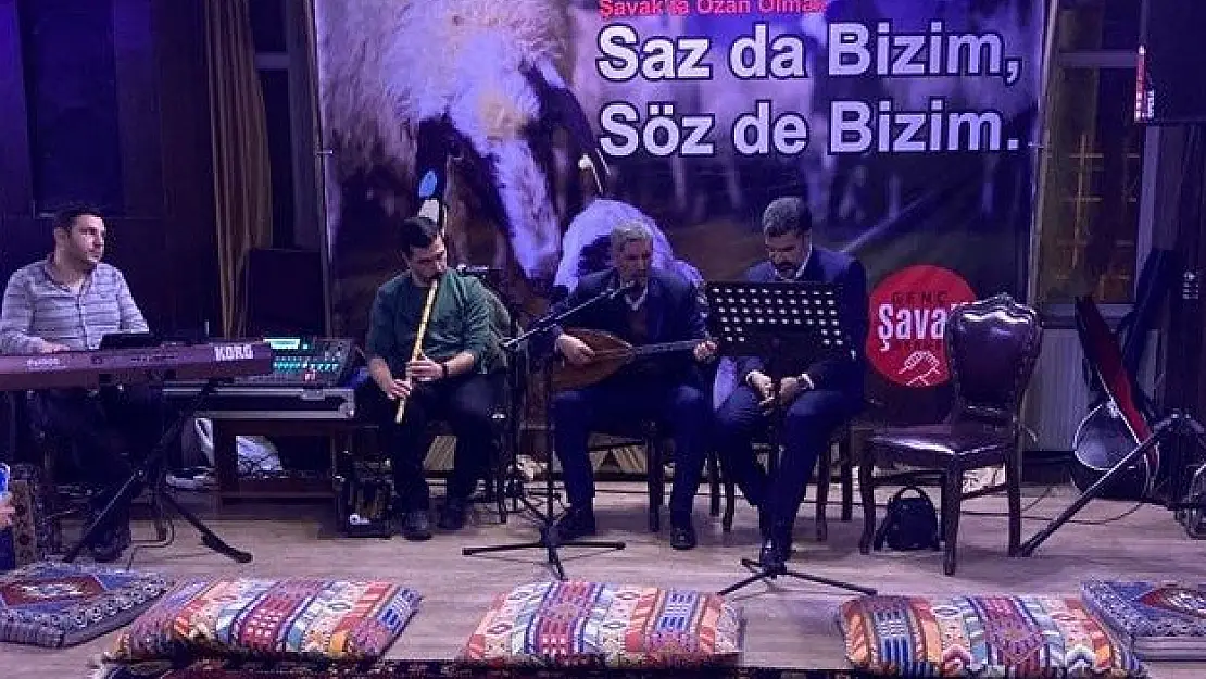 Şavaklılar 'Saz da bizim, söz de bizim' etkinliğinde buluştu
