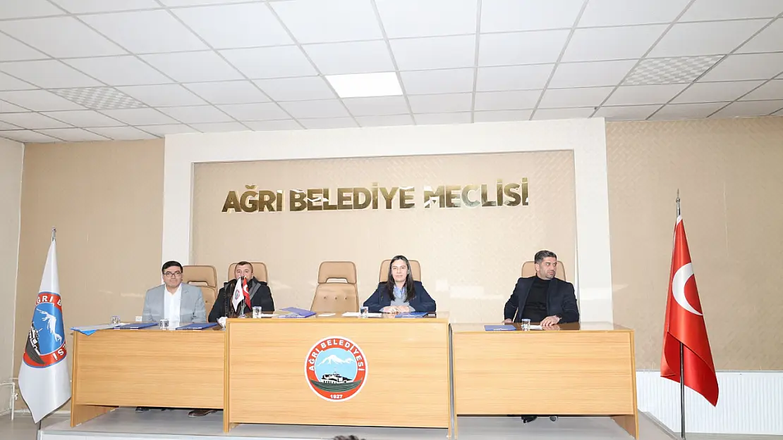 Ağrı Belediyesi Şubat Ayı Meclis Toplantısı Gerçekleşti