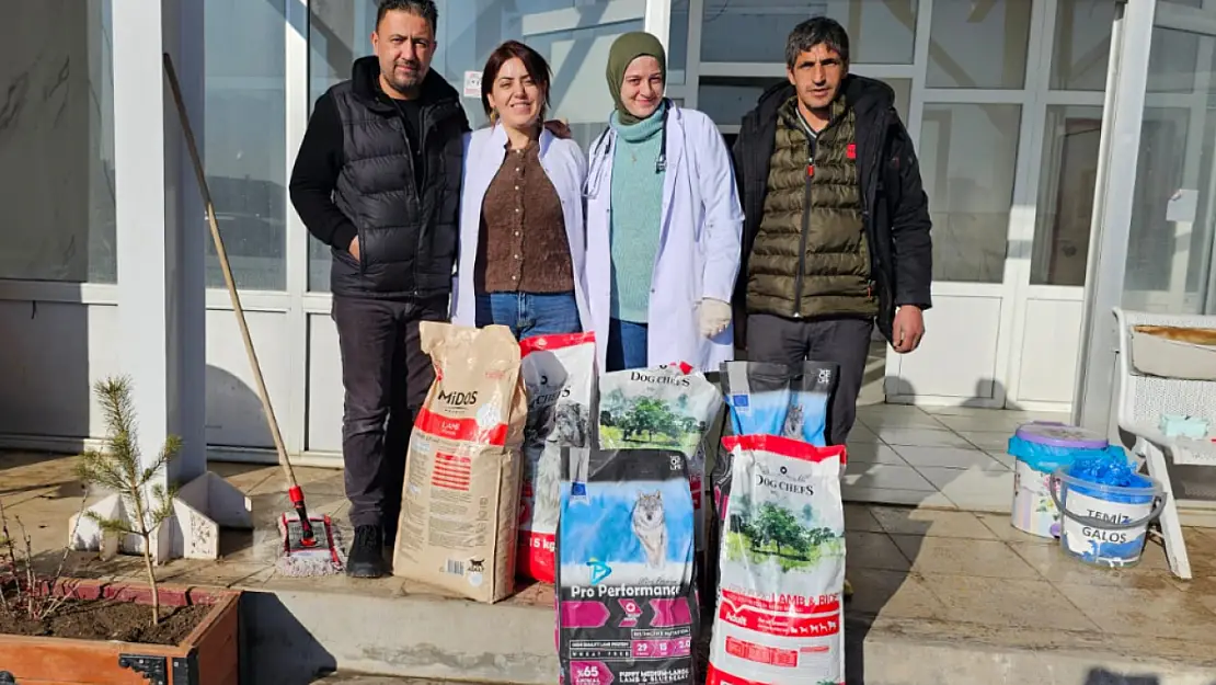 Ağrı Belediyesi Veteriner İşleri Müdürü Demircan Gönüllülere Teşekkür Etti