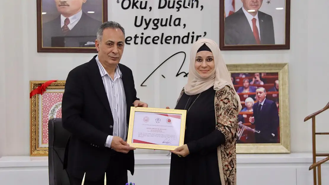 Ağrı Belediyesine 'Erişilebilirlik Belgesi'