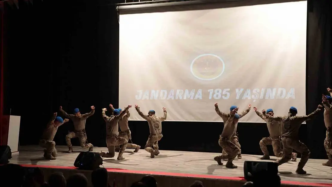 Ağrı'da Jandarmanın 185. kuruluş yıldönümü kutlandı