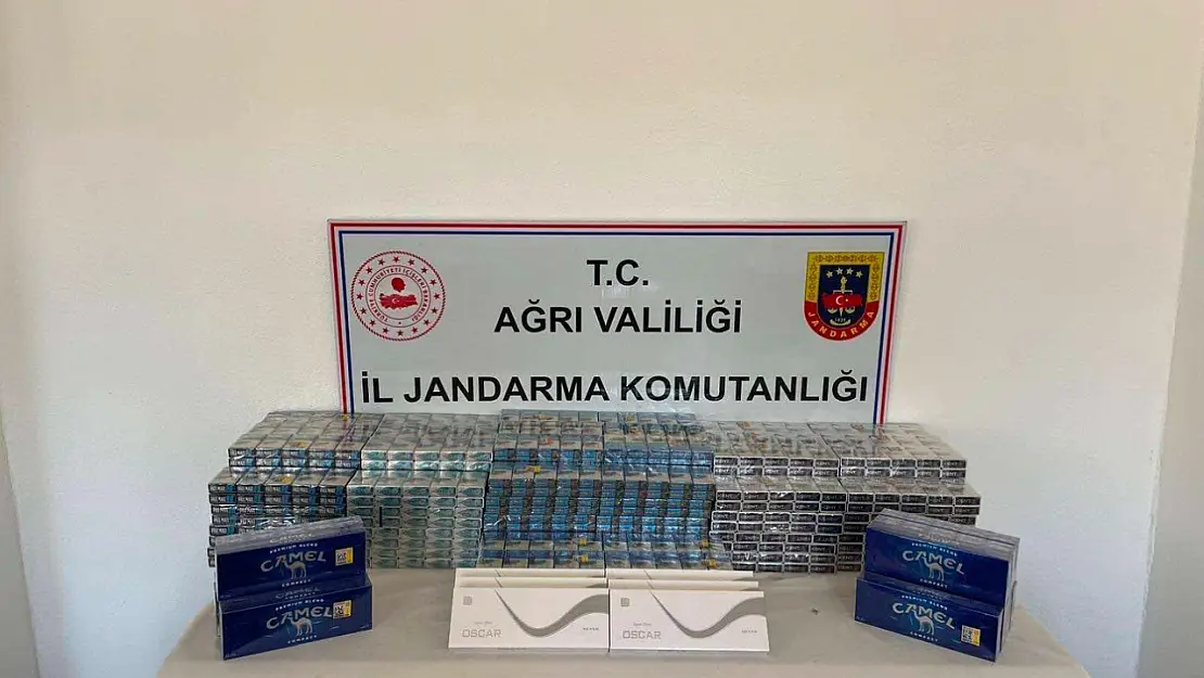 Ağrı'da Kaçak Sigara Operasyonu: 3.500 Paket Ele Geçirildi, 4 Şüpheli Gözaltında