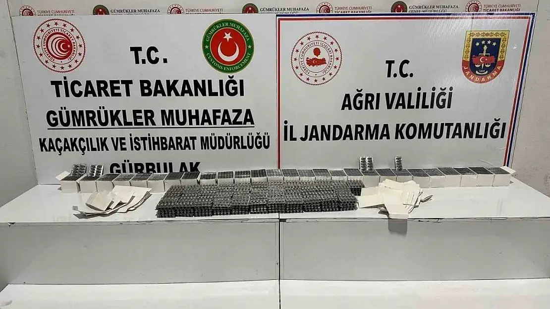 Ağrı'da kaçakçılık operasyonunda 4 gözaltı