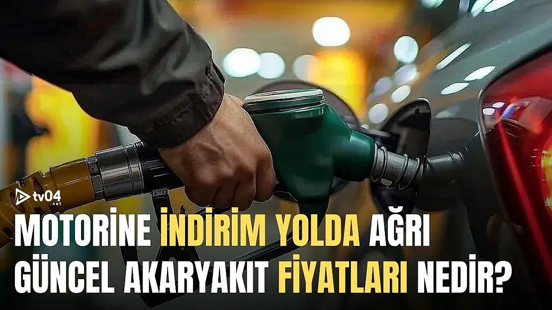 Ağrı'da Motorin Fiyatlarına 1,43 TL'lik İndirim Geliyor