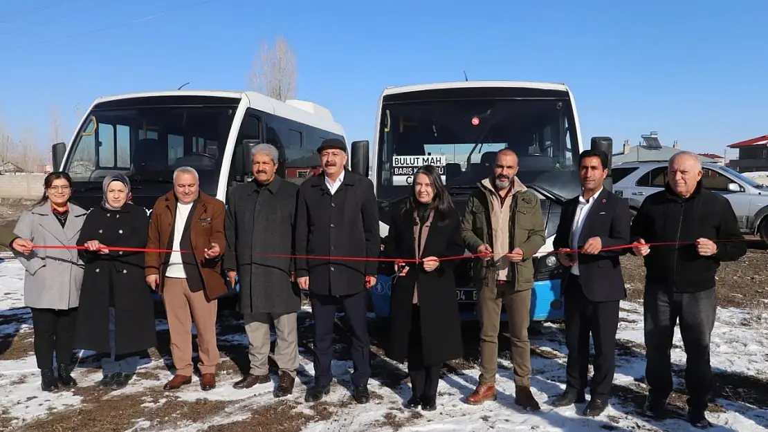 Ağrı'da Şehir İçi Ulaşımda Bulut Mahallesi-Barış Köprüsü-Çarşı Güzergahı Açıldı