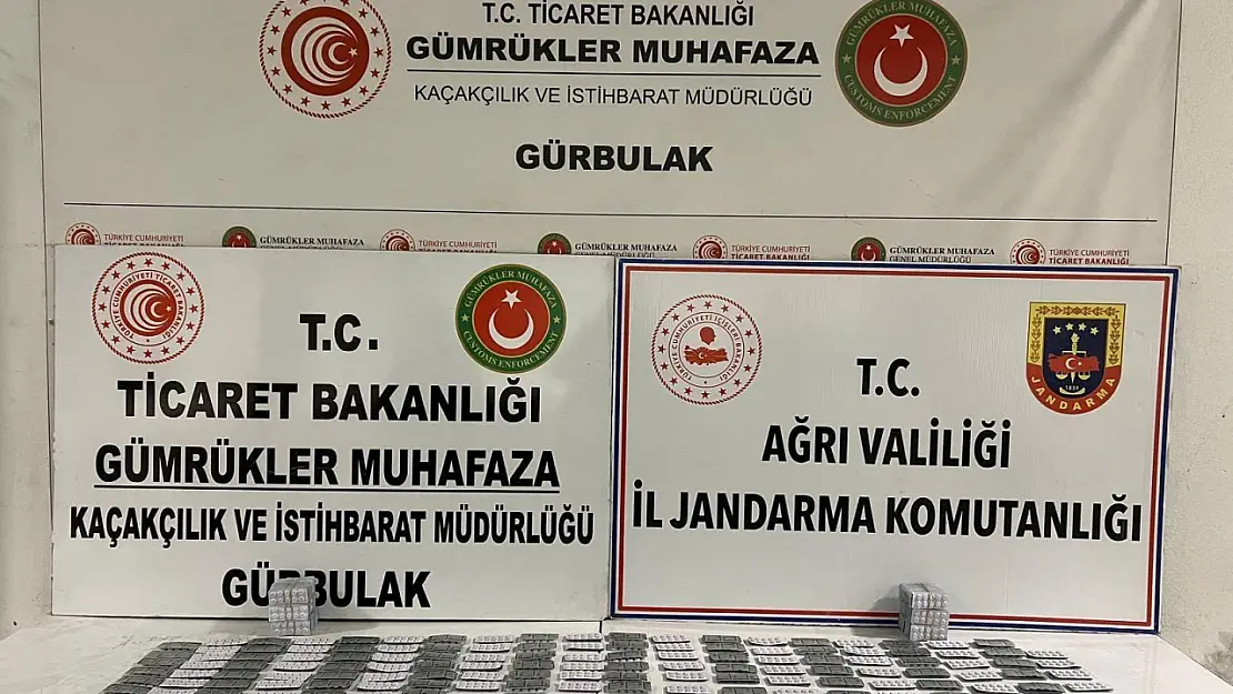 Ağrı'da Uyuşturucu Operasyonu: Tramadol ve Metamfetamin Ele Geçirildi