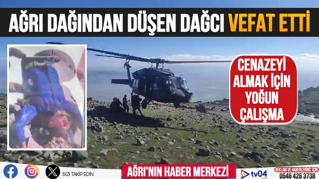 Ağrı Dağı zirvesinden iniş faciaya dönüştü: 1 ölü