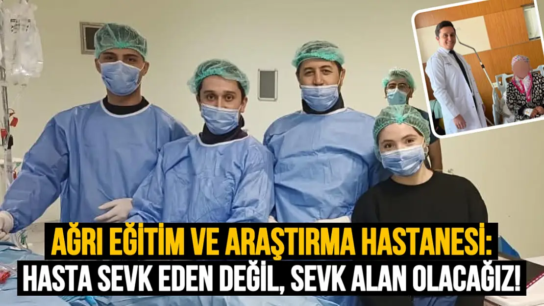 Ağrı Eğitim ve Araştırma Hastanesi Üroloji Kliniğinde Tarihi Başarı: Yeni Dönem Başladı