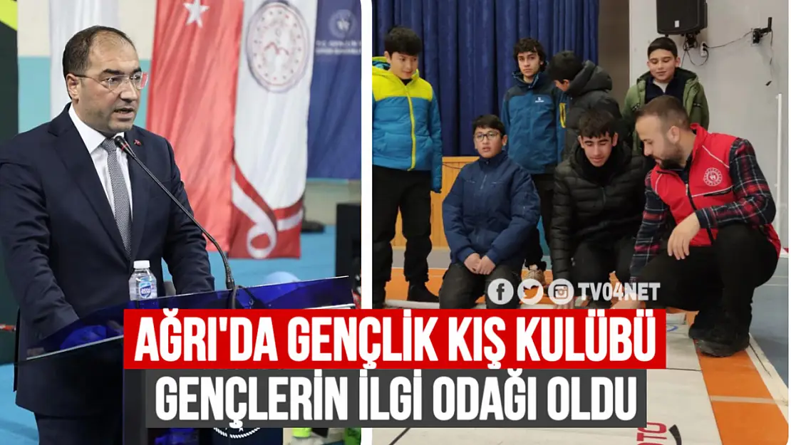 Ağrı Gençlik ve Spor İl Müdürlüğü'nde Gençlik Kış Kulübü Heyecanı