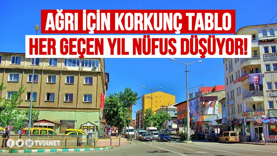 Ağrı'nın Nüfusu Her Geçen Yıl Azalıyor!