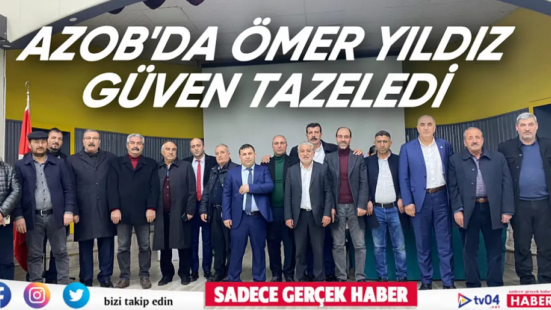 Ağrı Ziraat Odası Seçimleri Sona Erdi, Ömer Yıldız Yeniden Başkan