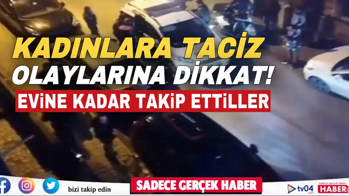 Ağrı'da kadın sürücüyü evine kadar taciz ettiler