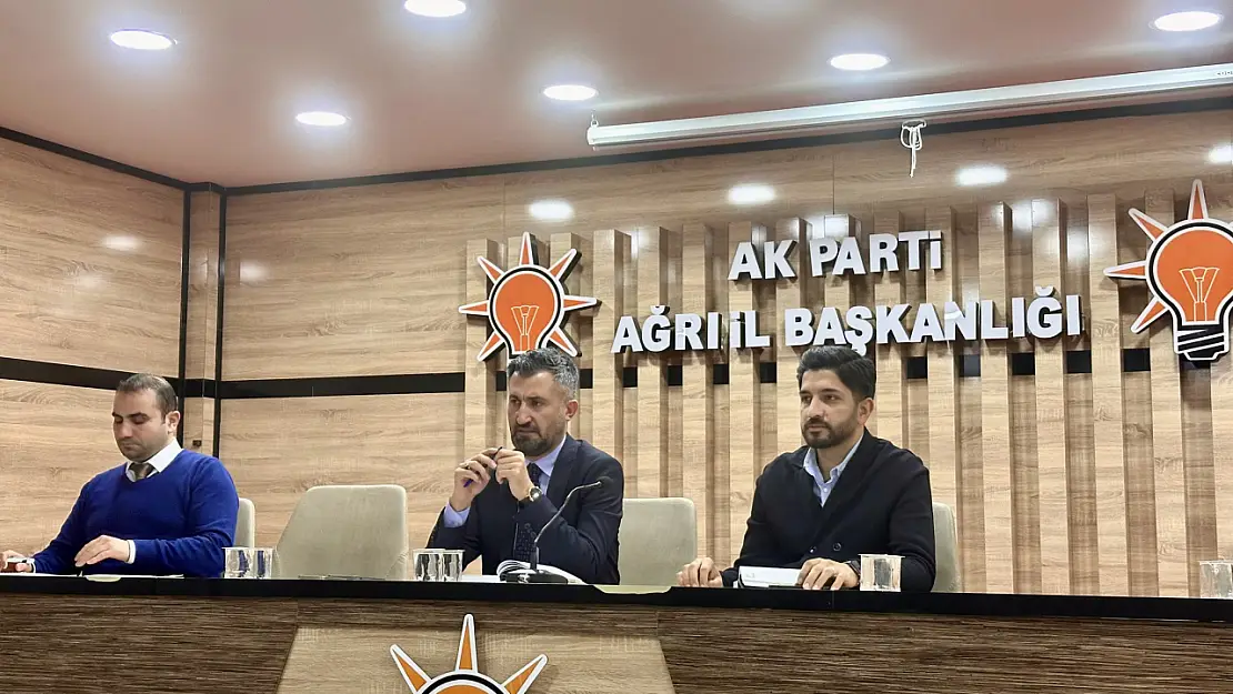 AK Parti Ağrı İl Başkanı İlhami Yıldız'ın Yeni Yürütme Kurulu Belli Oldu!