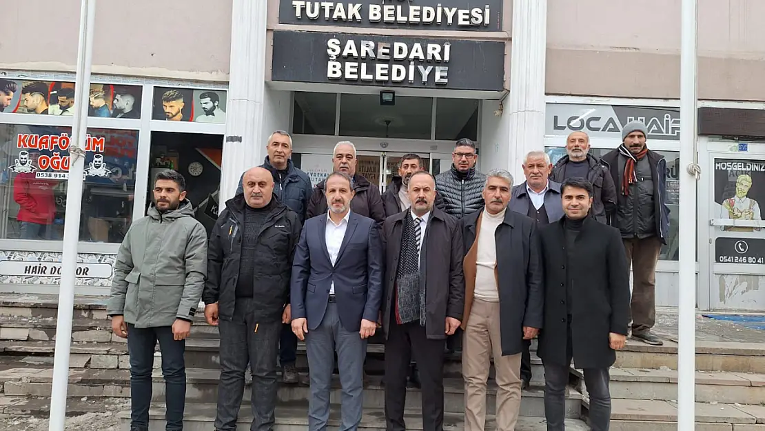 AK Parti'den Tutak Belediyesi'ne Ziyaret