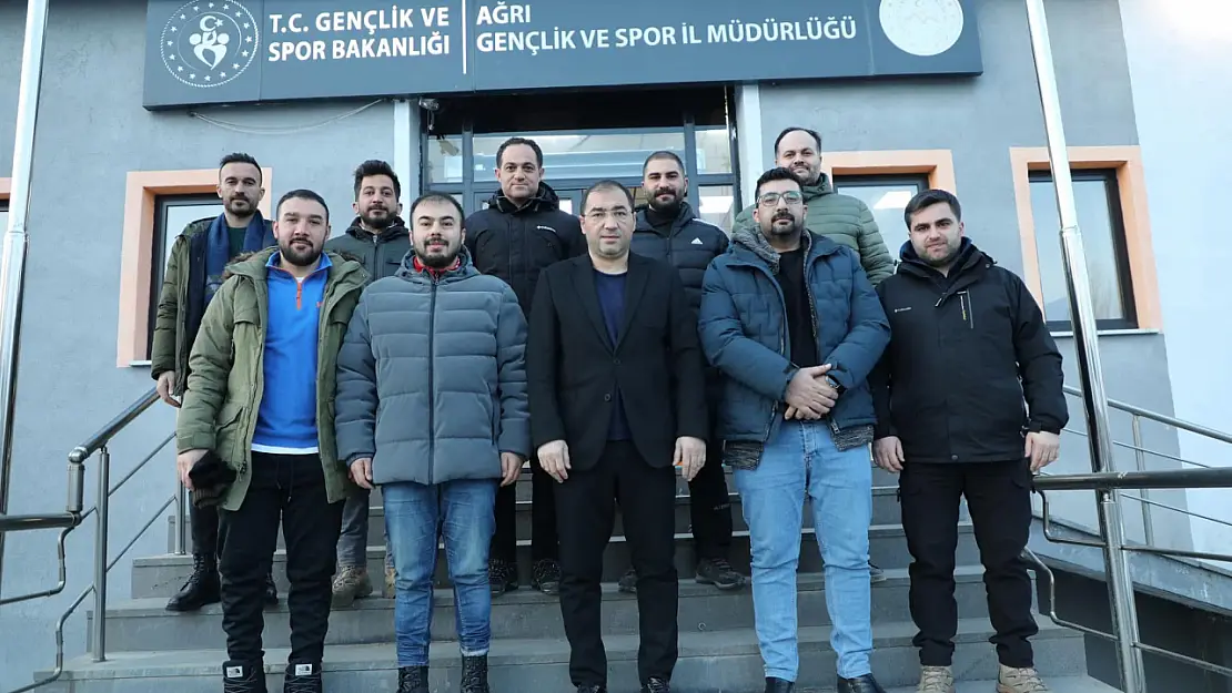 AKET'ten Ağrı Gençlik ve Spor İl Müdürü Ahmet Çelebi'ye Ziyaret