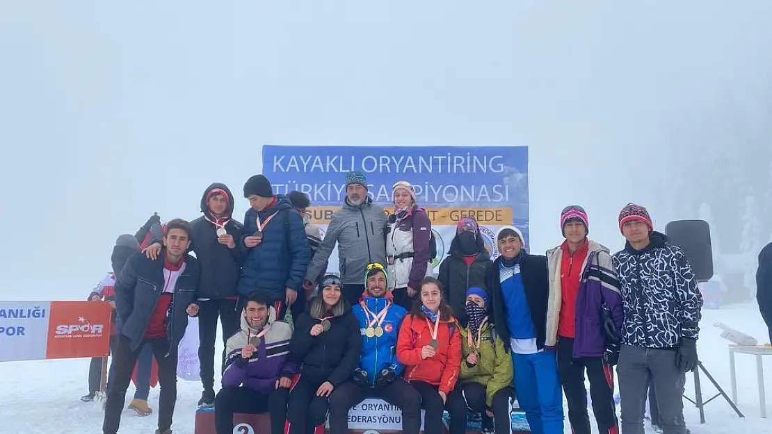 Vanlı sporcular Bolu'da rüzgar gibi esti
