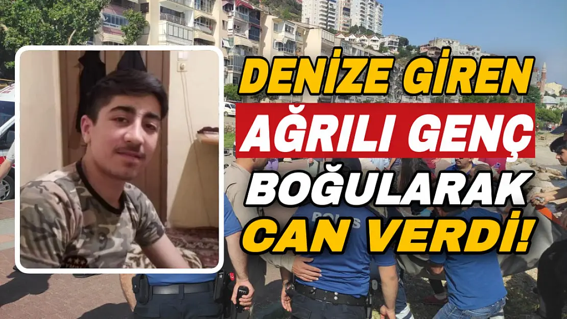 Bursa'da denize giren Ağrılı genç boğularak can verdi