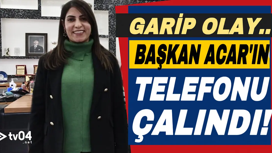 Doğubayazıt Belediye Başkanının telefonu çalındı! 