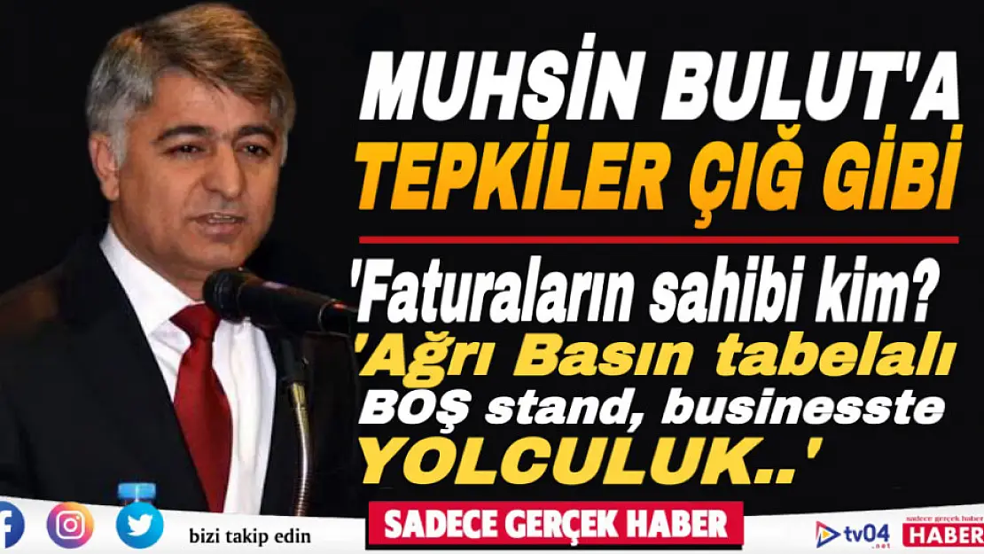 Ebu Muhsin Bulut'a tepkiler çığ gibi.. Faturanın sahibi kim? 