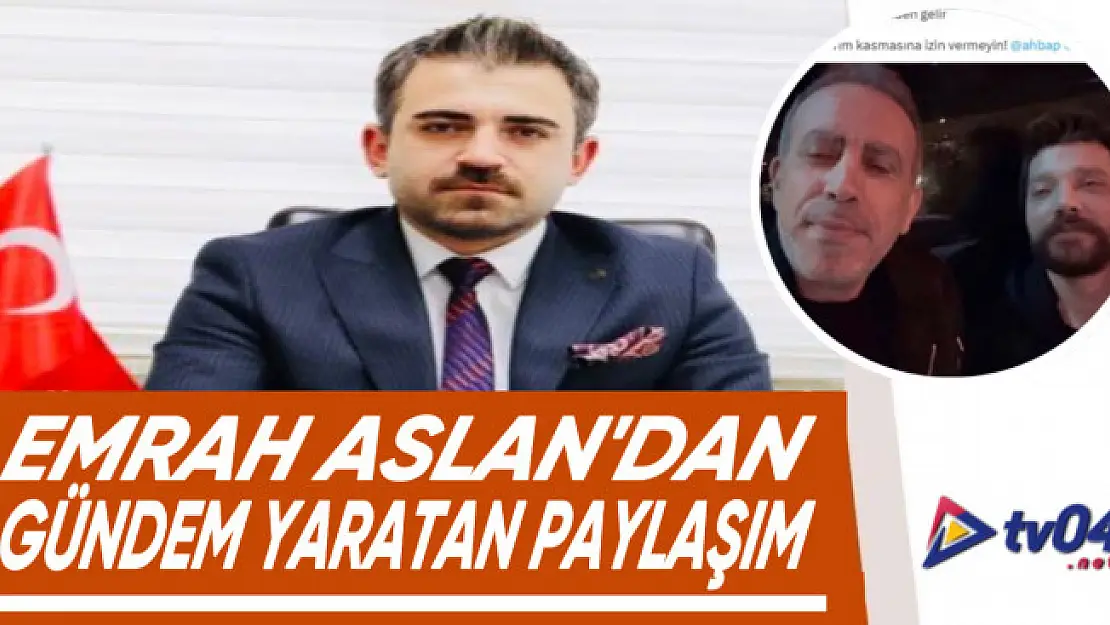 Hizmet İş Ağrı Şube Başkan'ı Emrah Aslan'dan Sert tepki