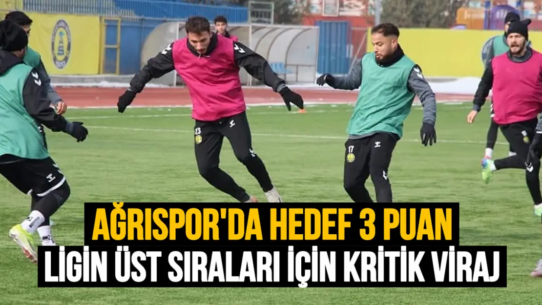 Kolibri Ağrı 1970 Spor, K. Maraşspor Maçında 3 Puan İçin Sahaya Çıkacak!