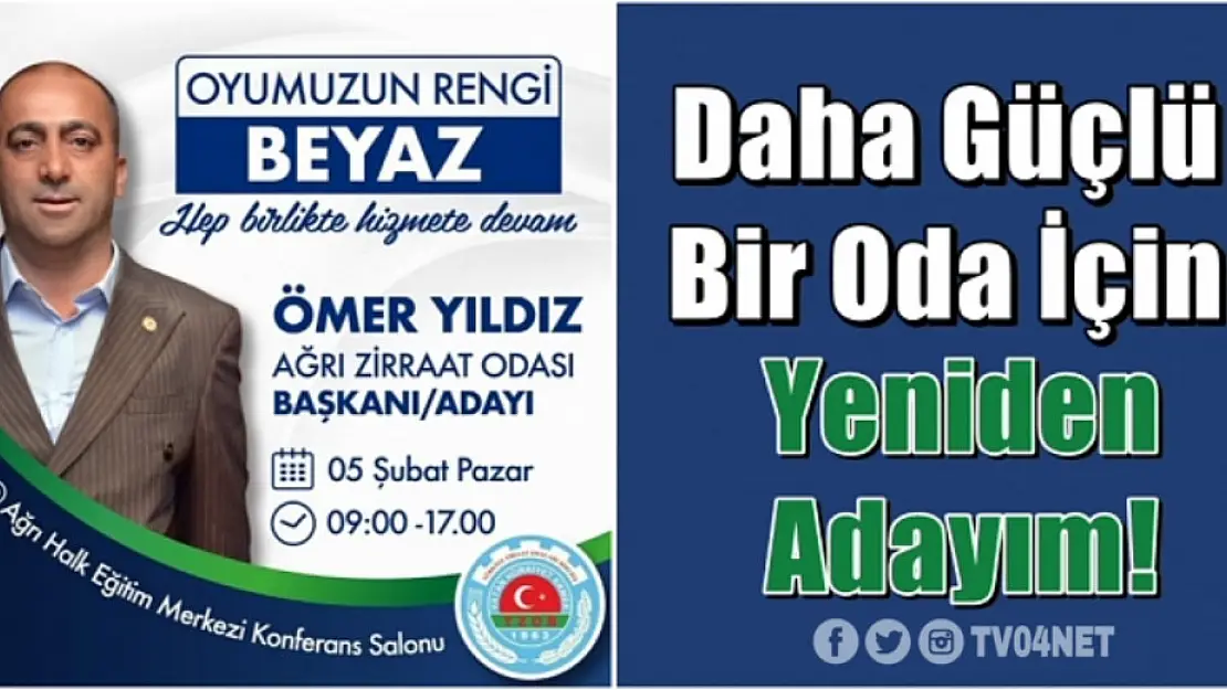 Ömer Yıldız AZOB Başkanlığına Yeniden Aday