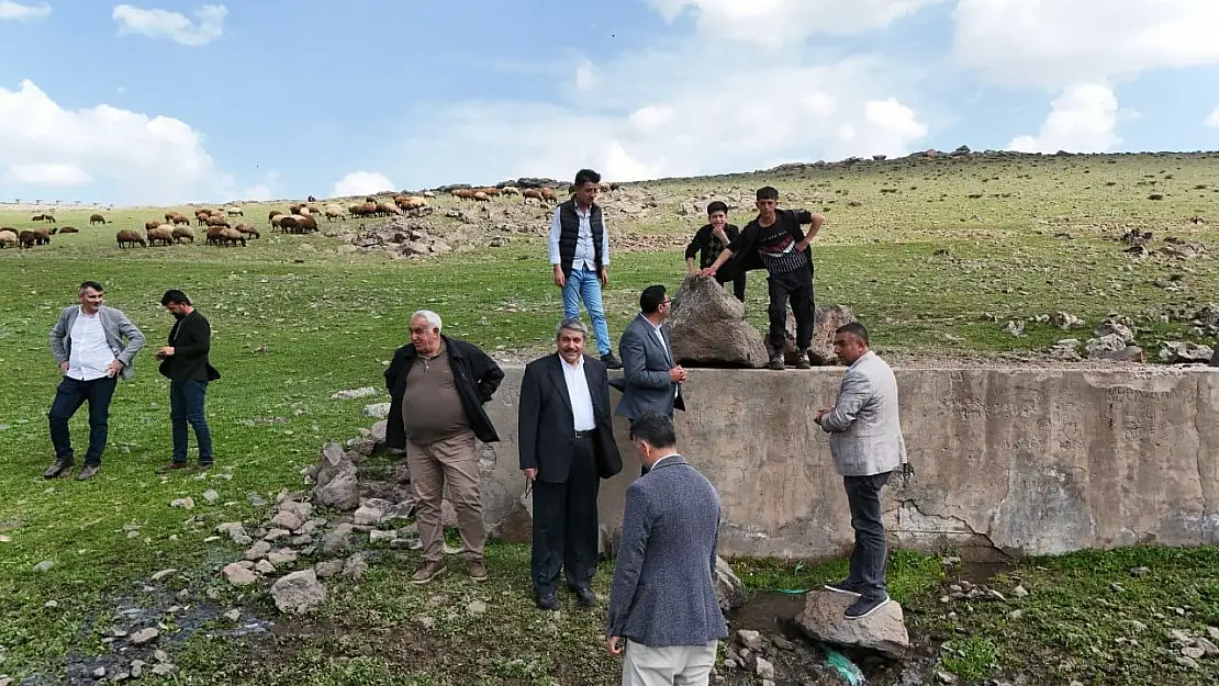 Patnos'ta yıllardır devam eden su sorunu çözüldü