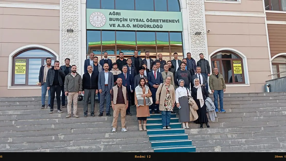 Şehit Gazi Sen Ağrı İl Temsilciği Bir Araya Geldi