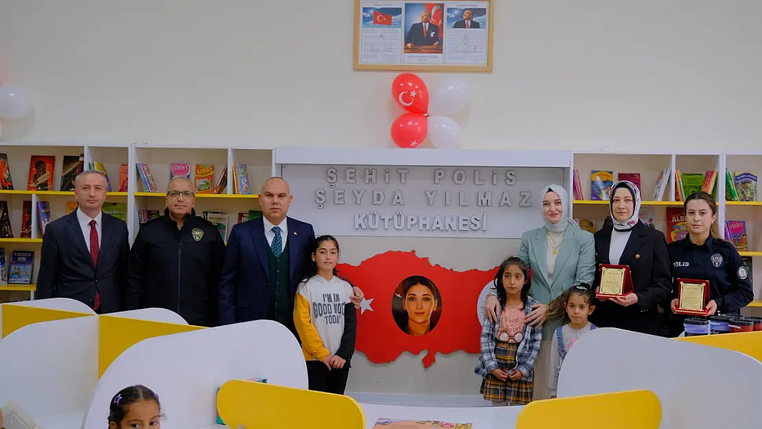 Şehit Polis Memuru Şeyda Yılmaz'ın adı kütüphanede yaşatılacak