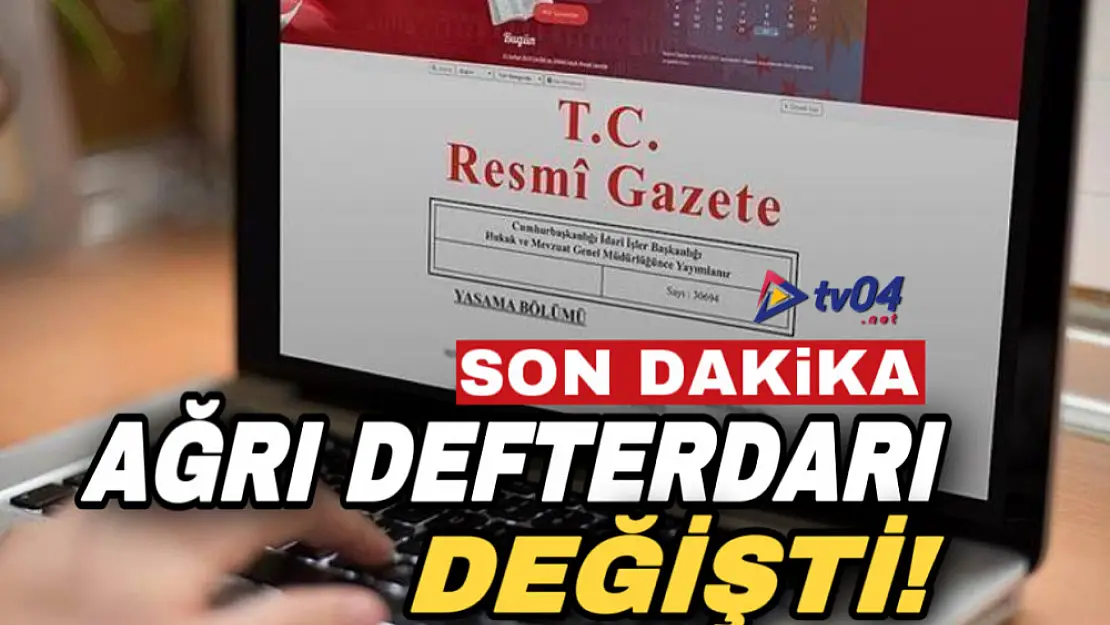 Son dakika.. Ağrı defterdarı değişti! Erdoğan Yıldıraner atandı