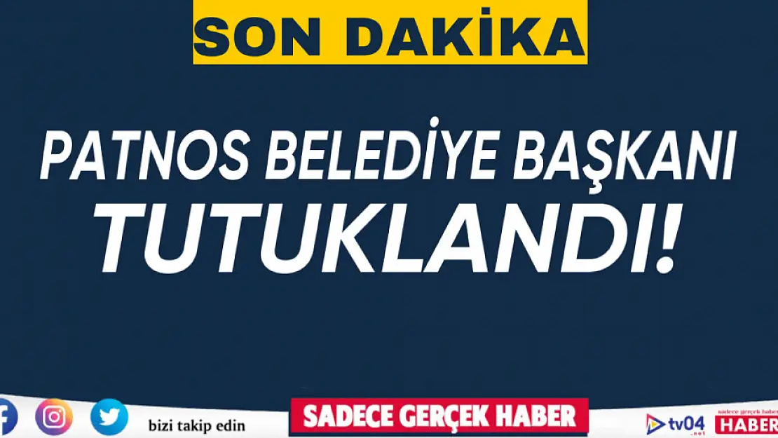 Son dakika… Patnos Belediye Başkanı ve beraberindeki 4 kişi tutuklandı