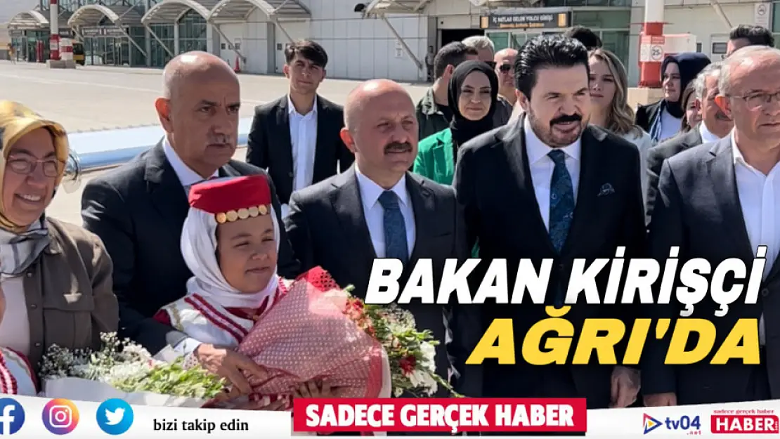 Tarım ve Orman Bakanı Vahit Kirişçi Ağrı'da 