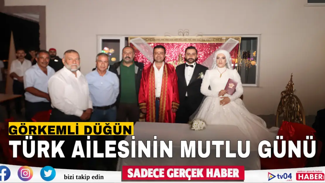 Türk ailesinin mutlu günü