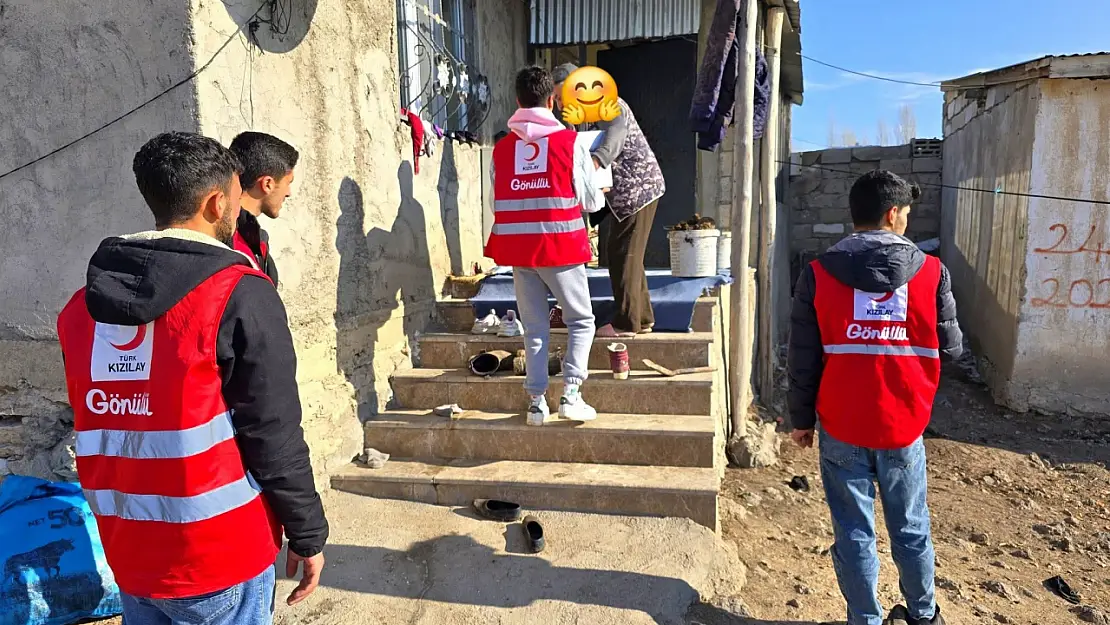 Türk Kızılay Diyadin'den İhtiyaç Sahiplerine Destek Eli