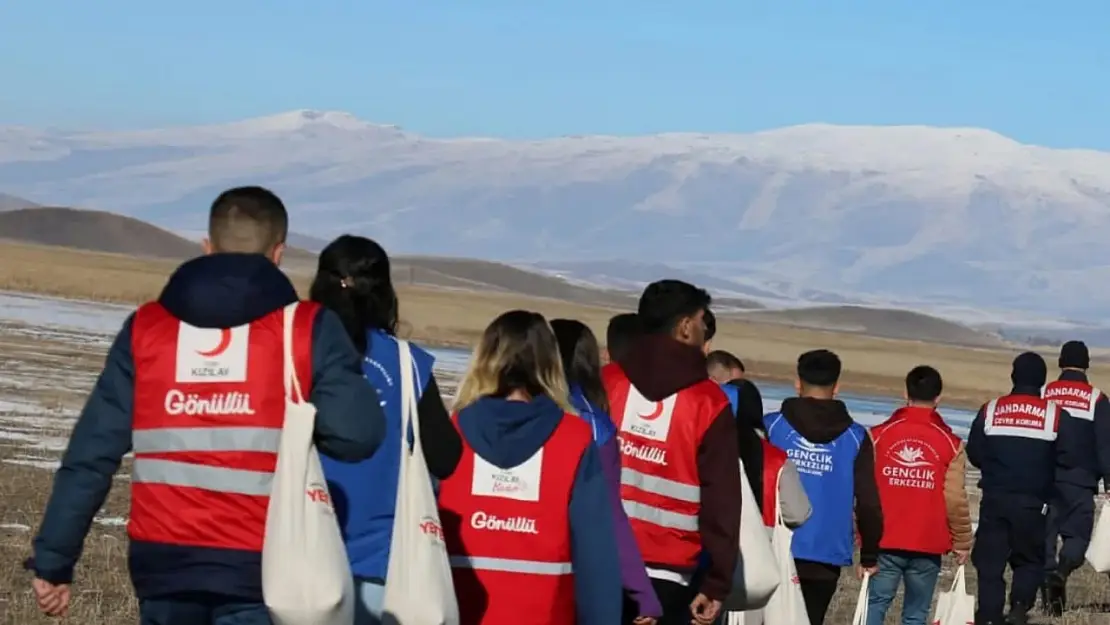 Türk Kızılay Patnos'tan Yaban Hayatına Destek