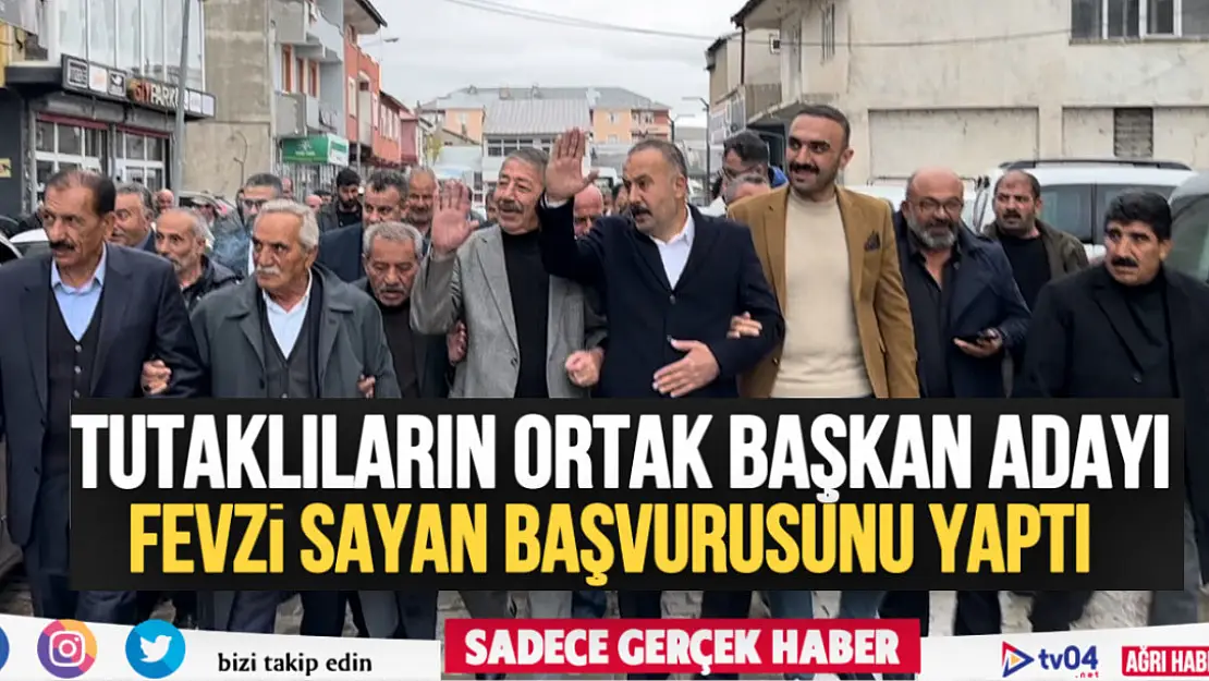 Tutaklıların Belediye Başkanlığında ortak adayı: Fevzi Sayan