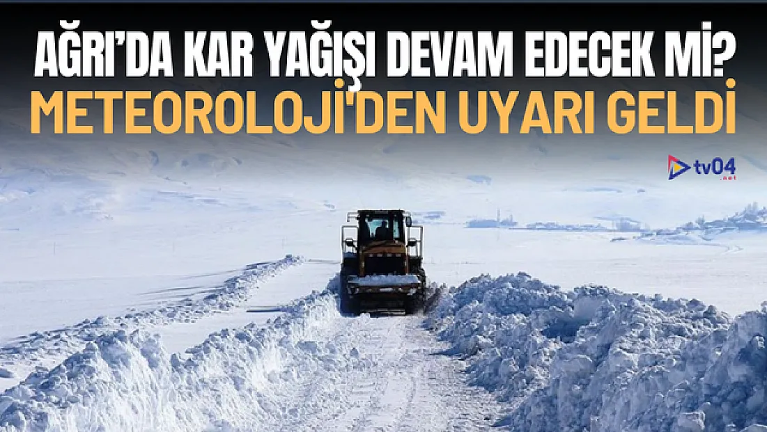 Ağrı’da Dondurucu Soğuklar Etkisini Artırdı: Yeni Yıla Kar Yağışıyla Giriliyor