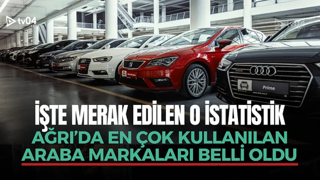 Ağrı’da En Çok Hangi Otomobil Markası Tercih Ediliyor?