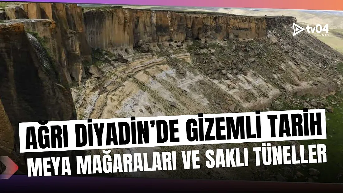 Ağrı'da Gizemli Tarih: Diyadin'deki Meya Mağaraları ve Saklı Tüneller Ziyaretçilerini Büyülüyor